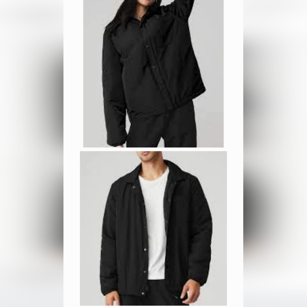 Alo Yoga Legend Jacket in Black  sz MEDIUM